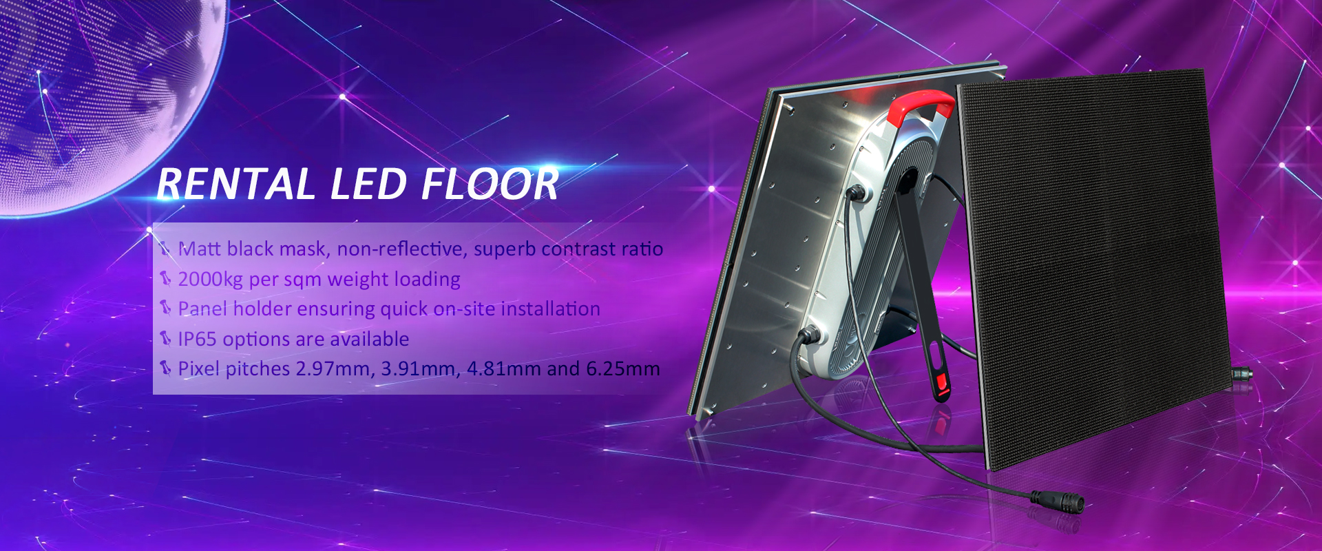Movable Rental LED Floor for Wedding wholesaler